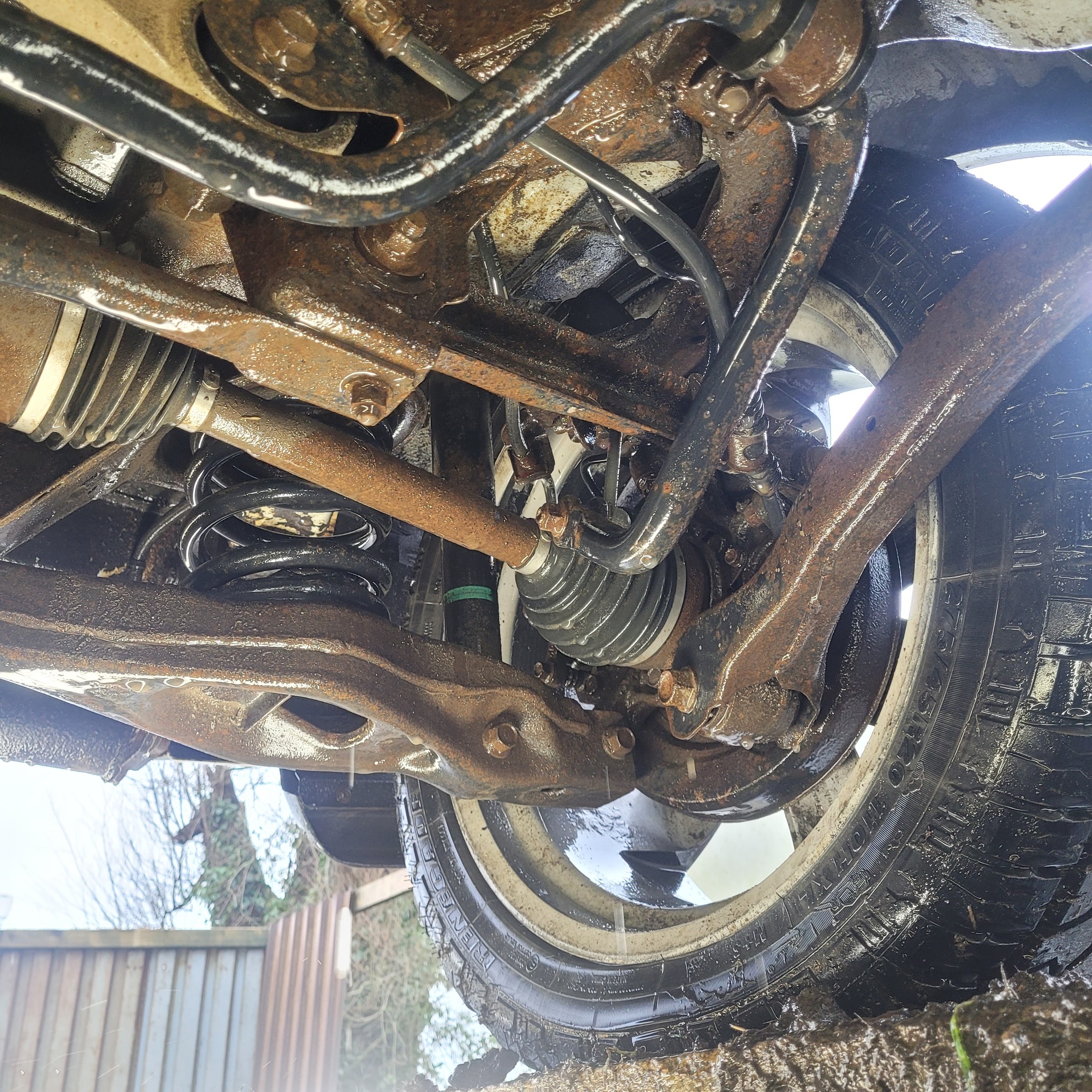 Commercial Vehicle MOT Underwash at Tierney's Garage Enniskillen